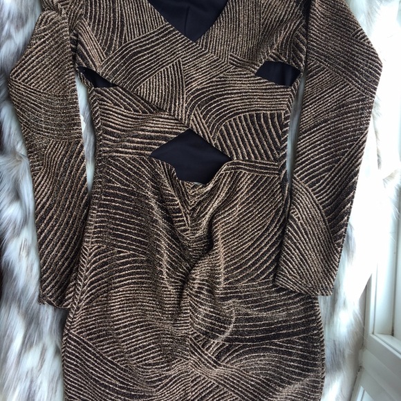 Glittery Bodycon Dress - Picture 5 of 7